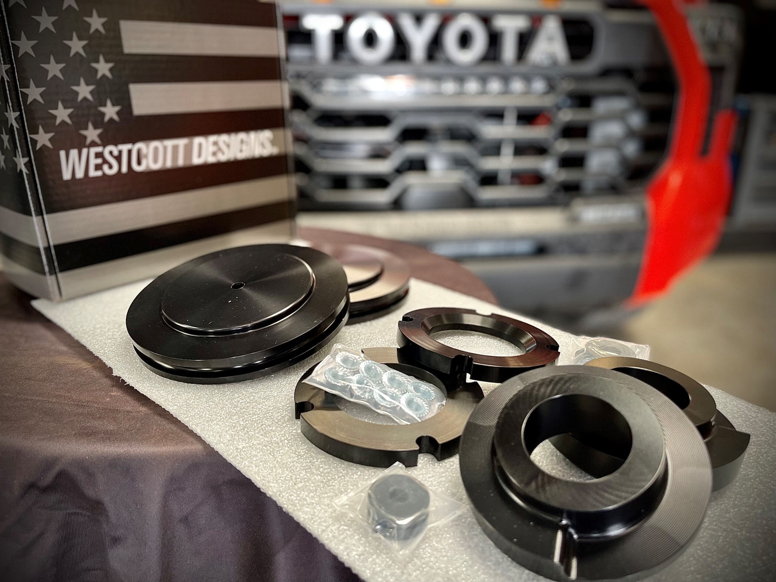 2023-2025 Toyota Sequoia Preload Collar Lift Kit - SR5, Limited, Platinum, Capstone, TRD Off-Road, AVS/Air Ride