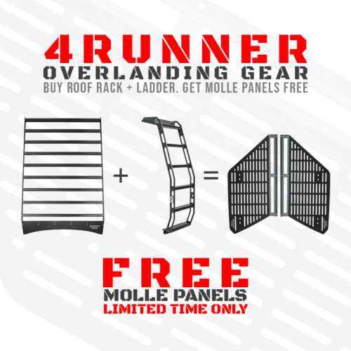 Roof Rack + Ladder = Free Molle Panels