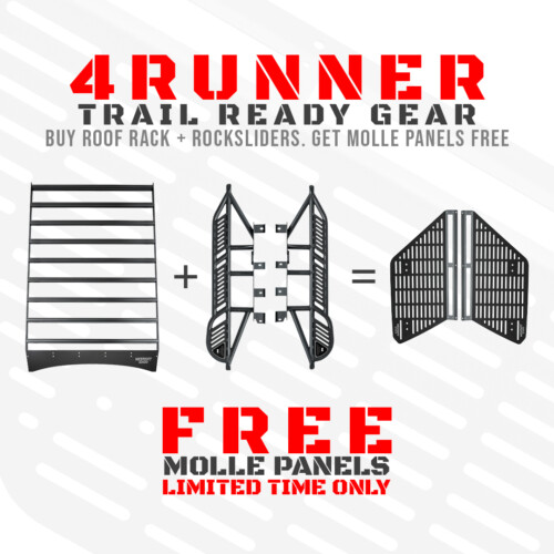 Roof Rack + Rock Sliders = Free Molle Panels