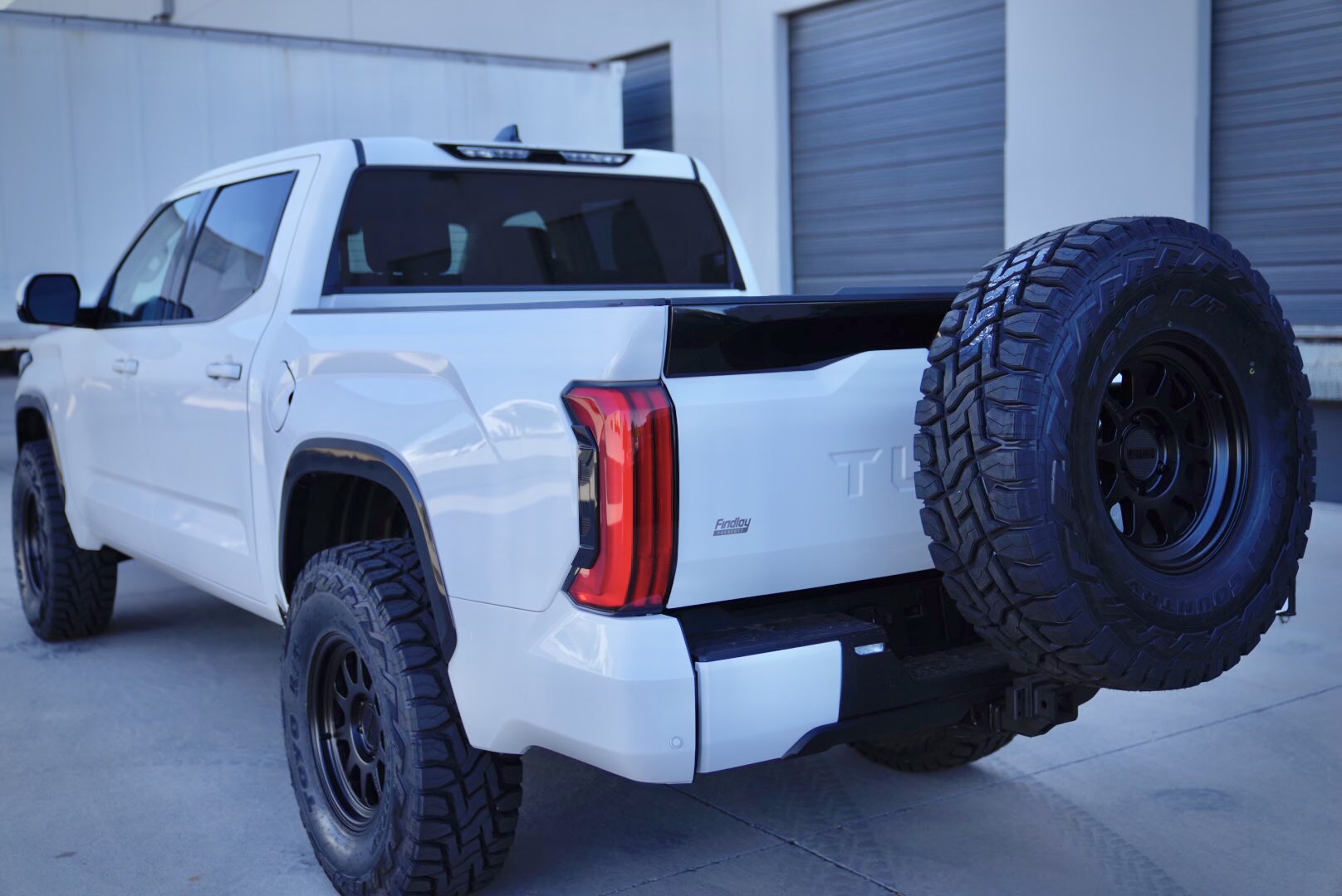 Universal Modular Spare Tire Carrier Rack