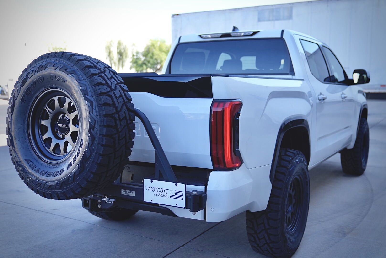 Universal Modular Spare Tire Carrier Rack