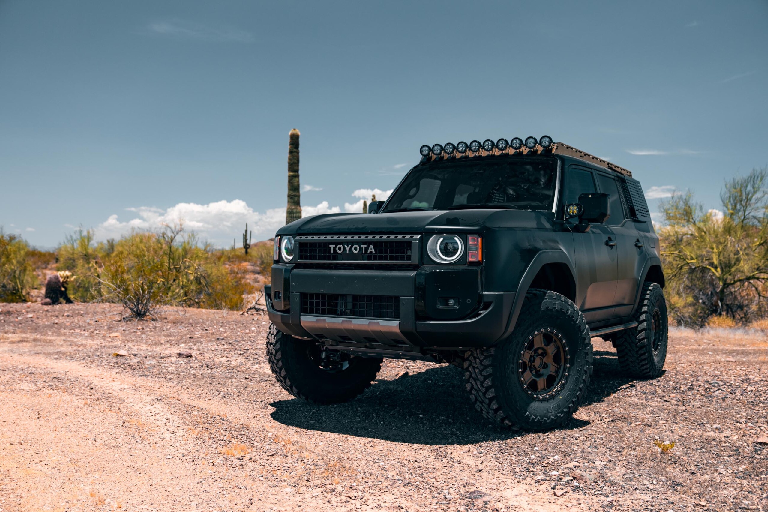 All-New 2024 Toyota Land Cruiser Ditch Light / A-Pillar Bracket from Westcott Designs