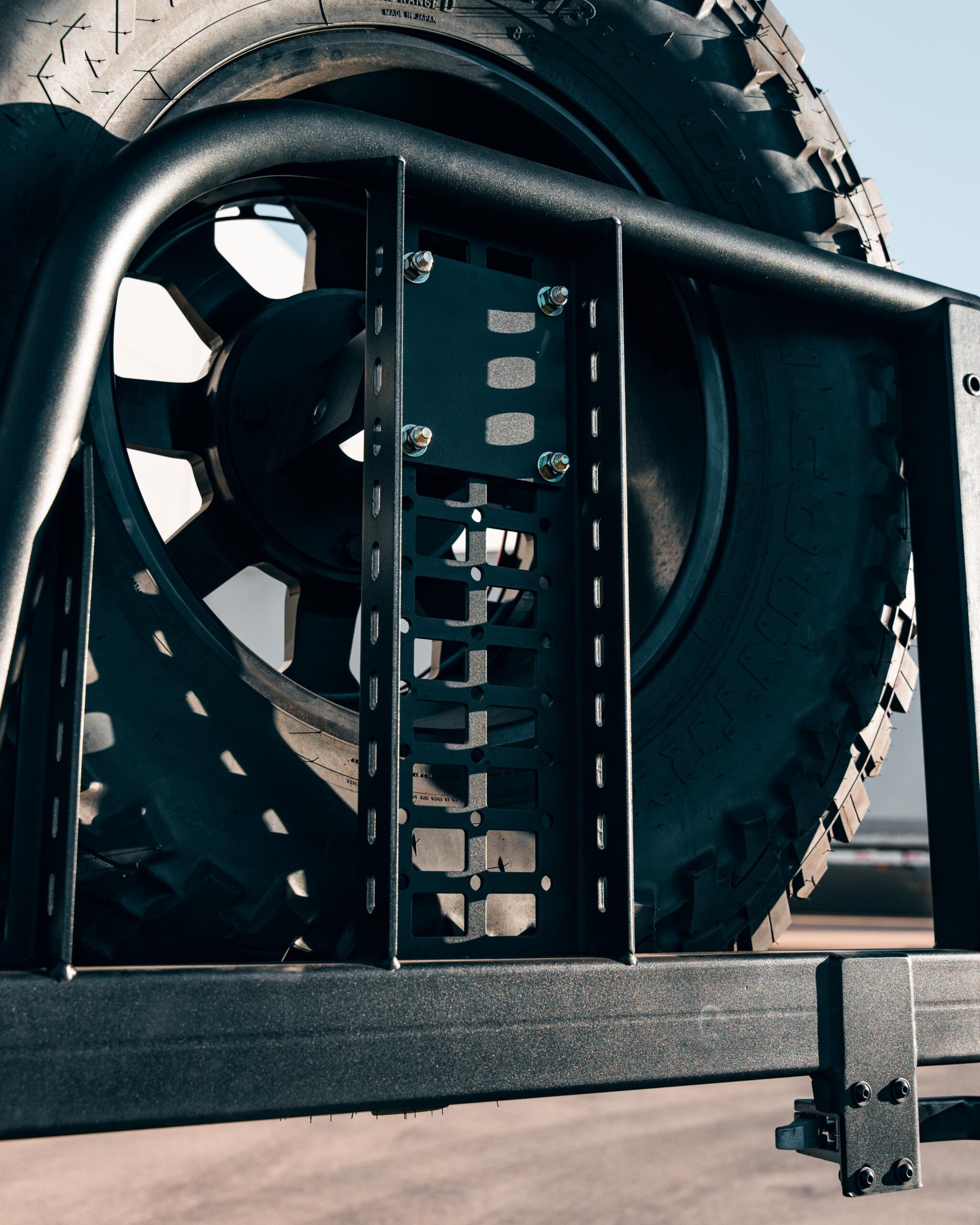 Universal Modular Spare Tire Carrier Rack