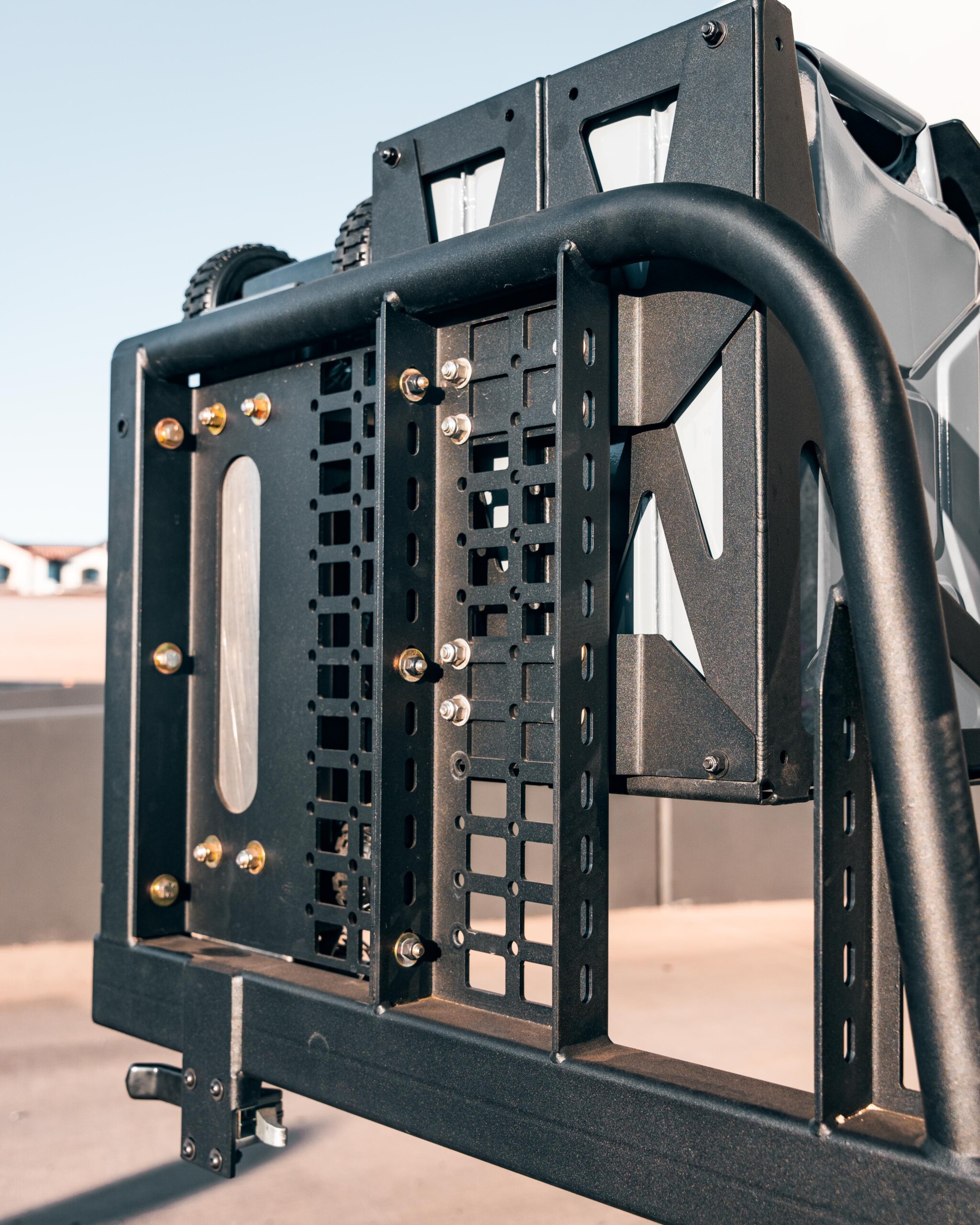 Universal Modular Spare Tire Carrier Rack