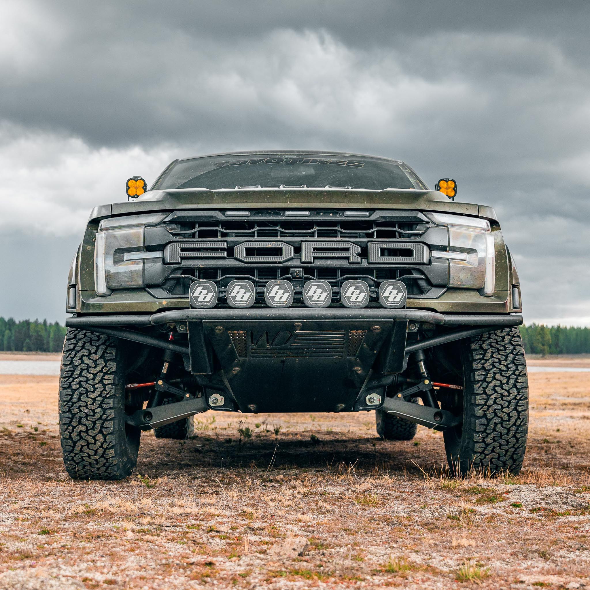 2021–2026 Ford F-150 Raptor Pre-Runner Front Bumper | 3rd Gen High Clearance Frame Cut | Westcott Designs™
