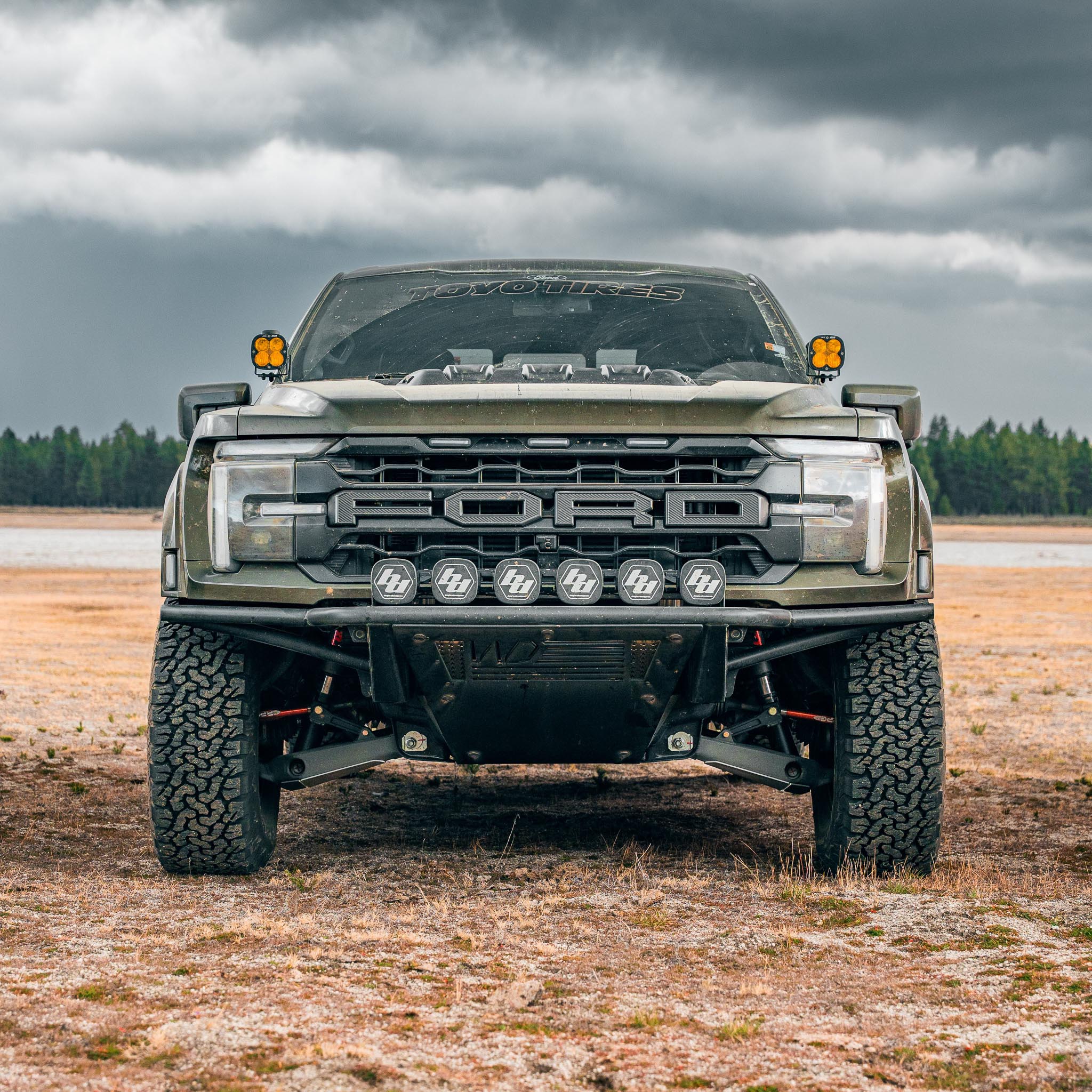 2021–2026 Ford F-150 Raptor Pre-Runner Front Bumper | 3rd Gen High Clearance Frame Cut | Westcott Designs™