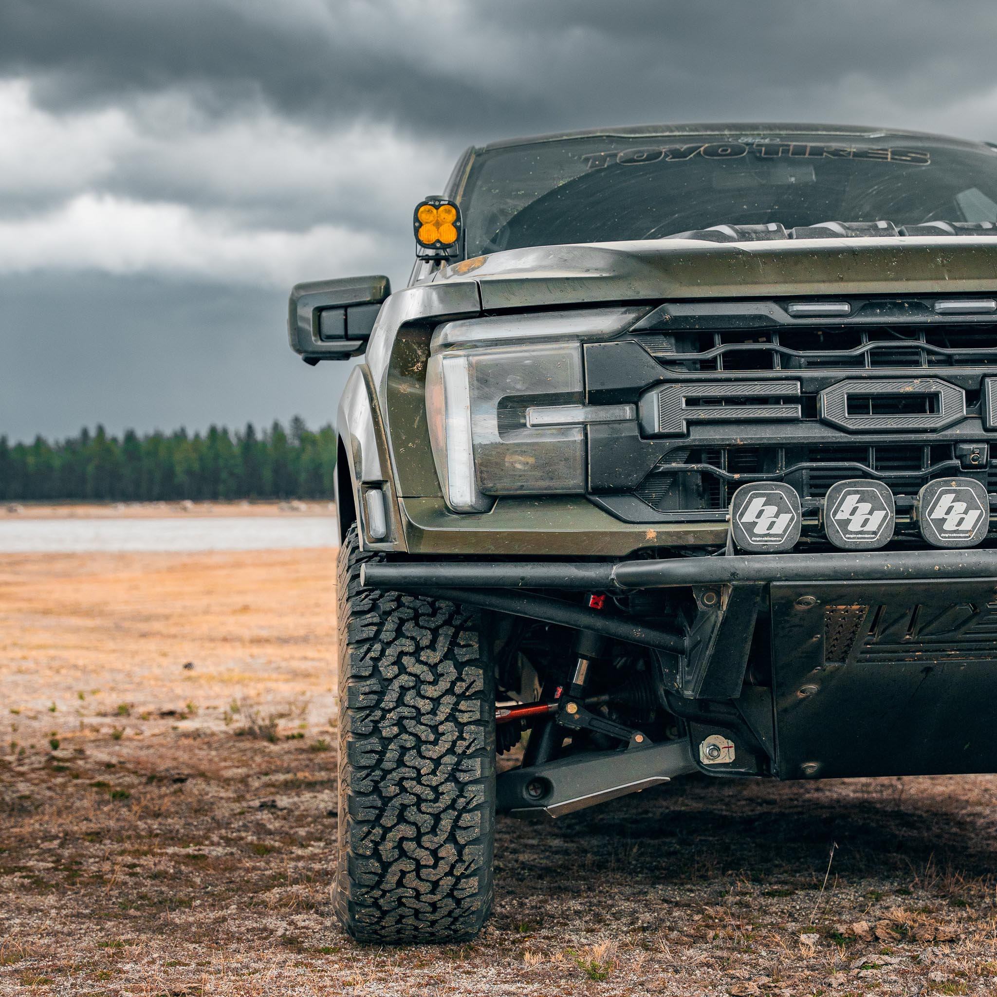2021–2026 Ford F-150 Raptor Pre-Runner Front Bumper | 3rd Gen High Clearance Frame Cut | Westcott Designs™