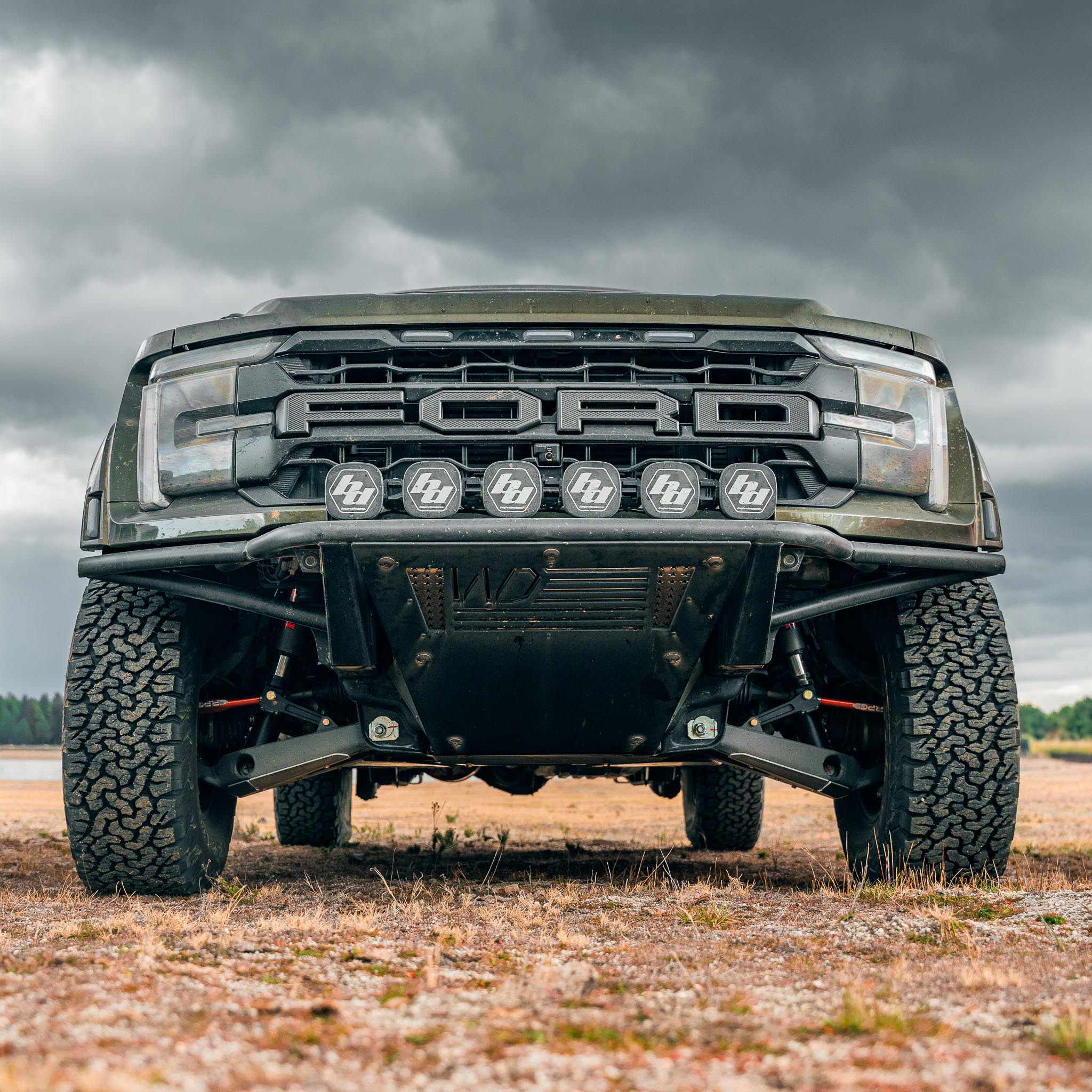 2021–2026 Ford F-150 Raptor Pre-Runner Front Bumper | 3rd Gen High Clearance Frame Cut | Westcott Designs™