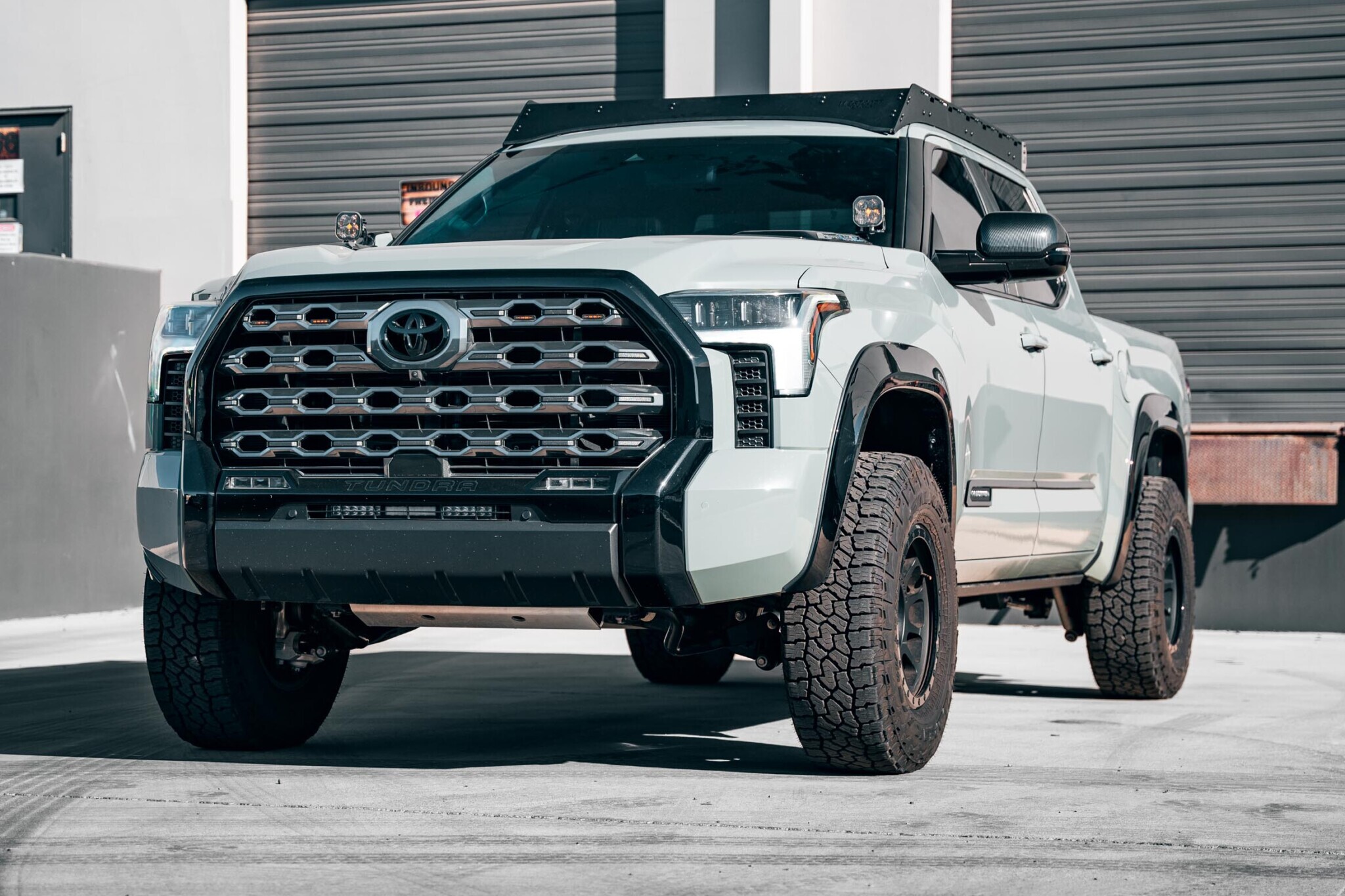 2022-2024 Toyota Tundra (3rd Gen) Modular Roof Rack by Westcott Designs lifestyle image 9