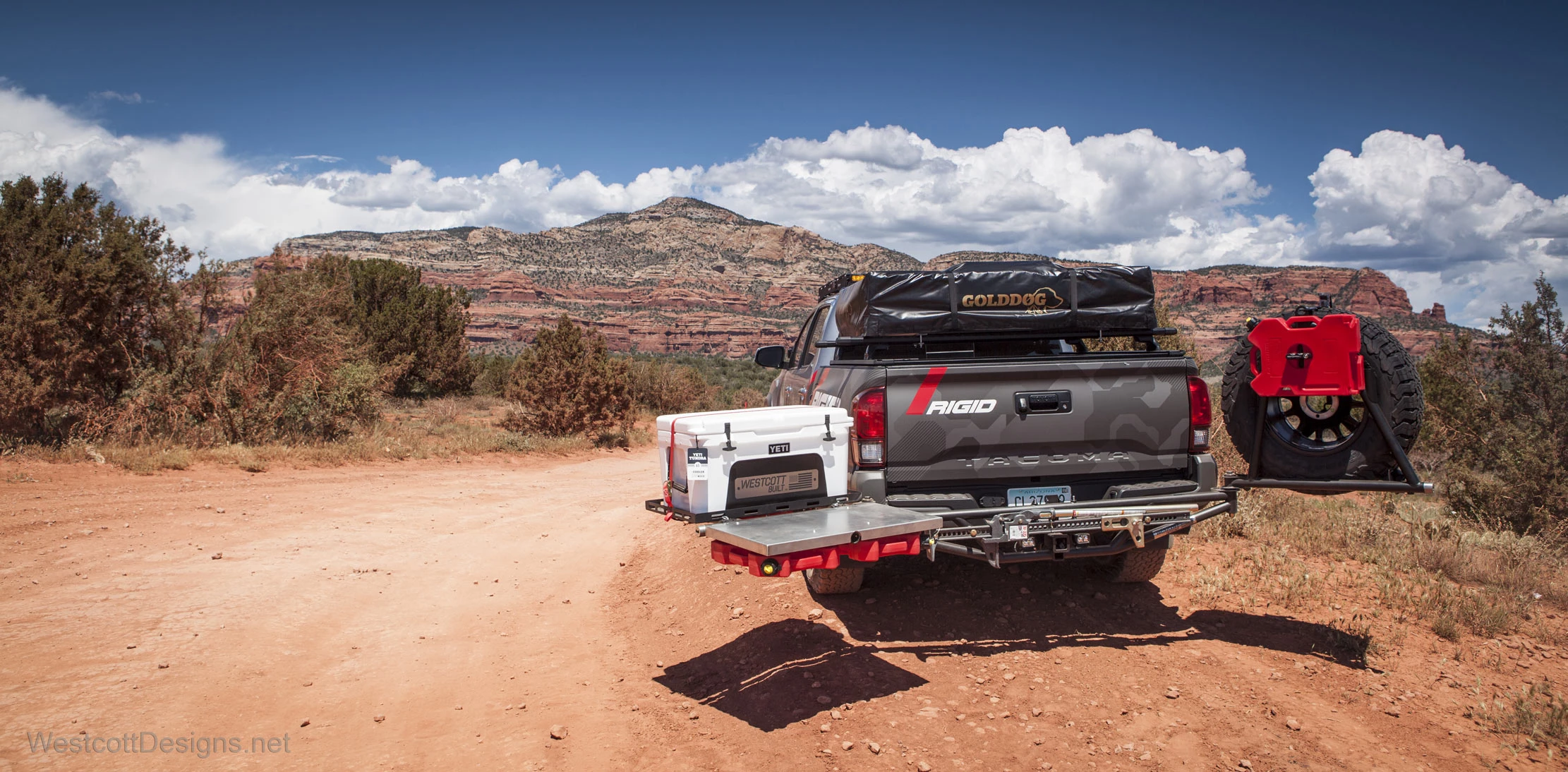 spare tire hitch mount rack